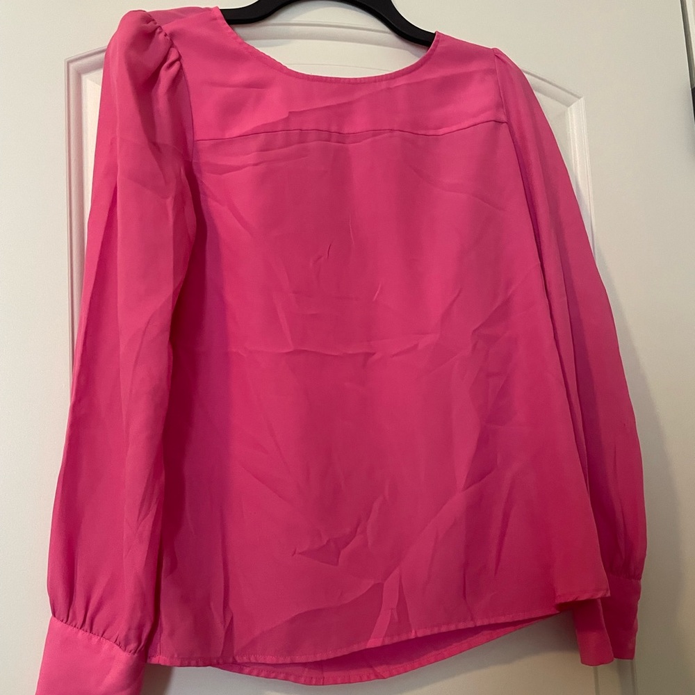 Pink blouse